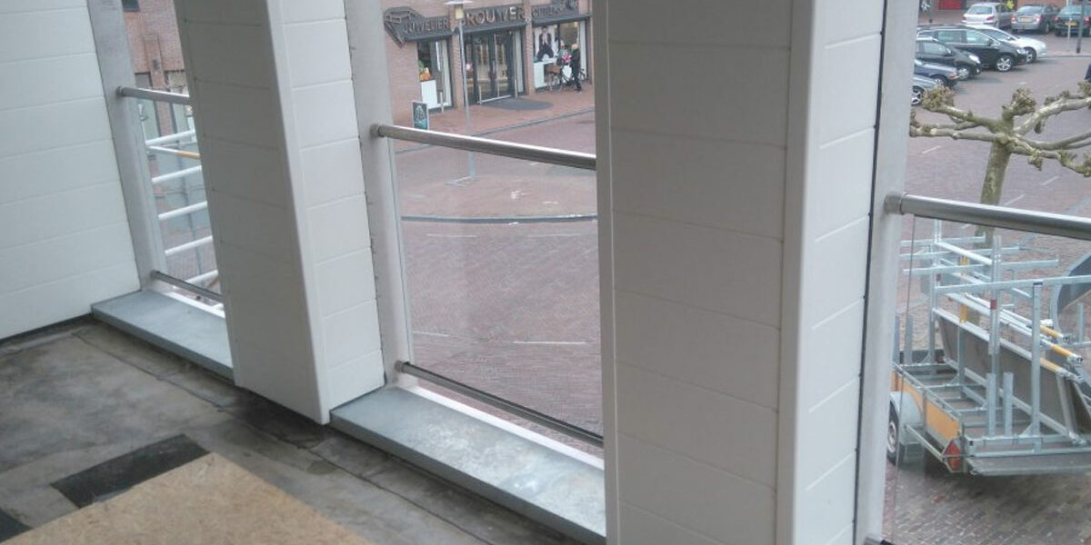 glazen frans balkon