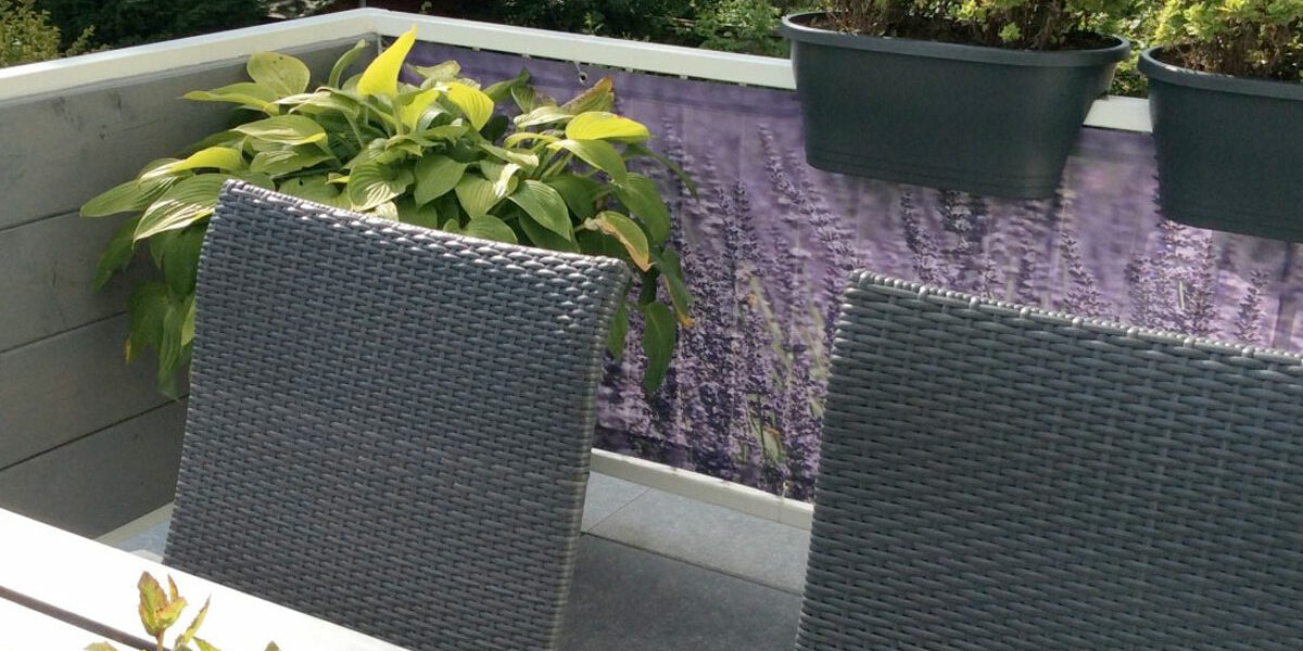 balkonscherm planten