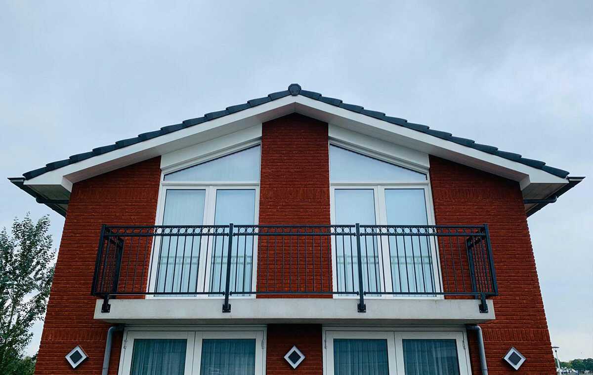 metalen balustrade voor balkon