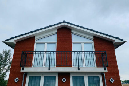 metalen balustrade voor balkon