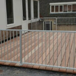 Balustrade van aluminium