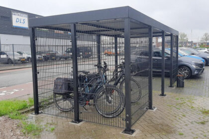 overkapping voor fietsen