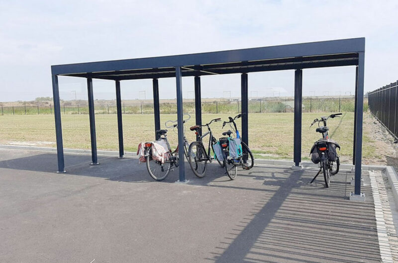 stalen fietsenstalling