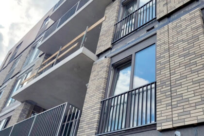 Franse balkonhekken van aluminium