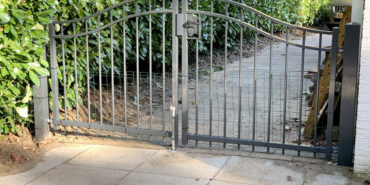 Poort voor een oprit