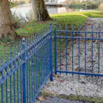 Tuinhekwerk van staal