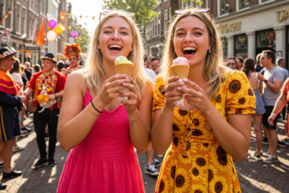 Schepijs op koningsdag
