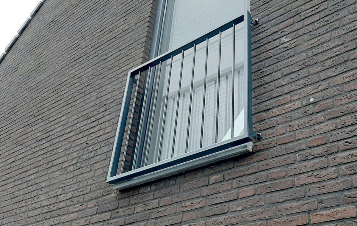 Stalen Frans balkonhekwerk en buitenbeleving