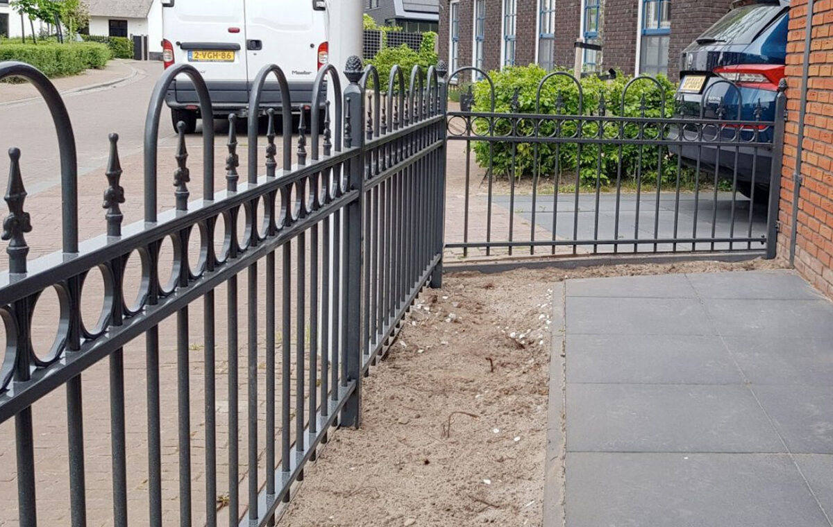 stalen tuinhekwerk op maat