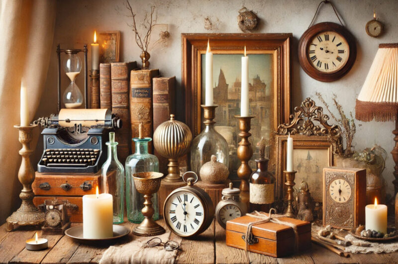 Vintage items combineren