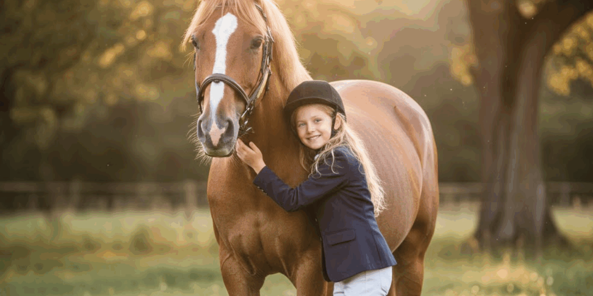 Paardrijden met kinderen