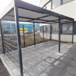 Stalen fietsenhok laten plaatsen