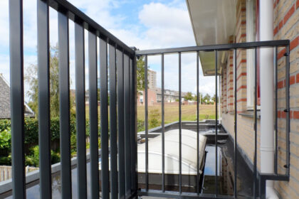 Hekwerk voor balkon van staal