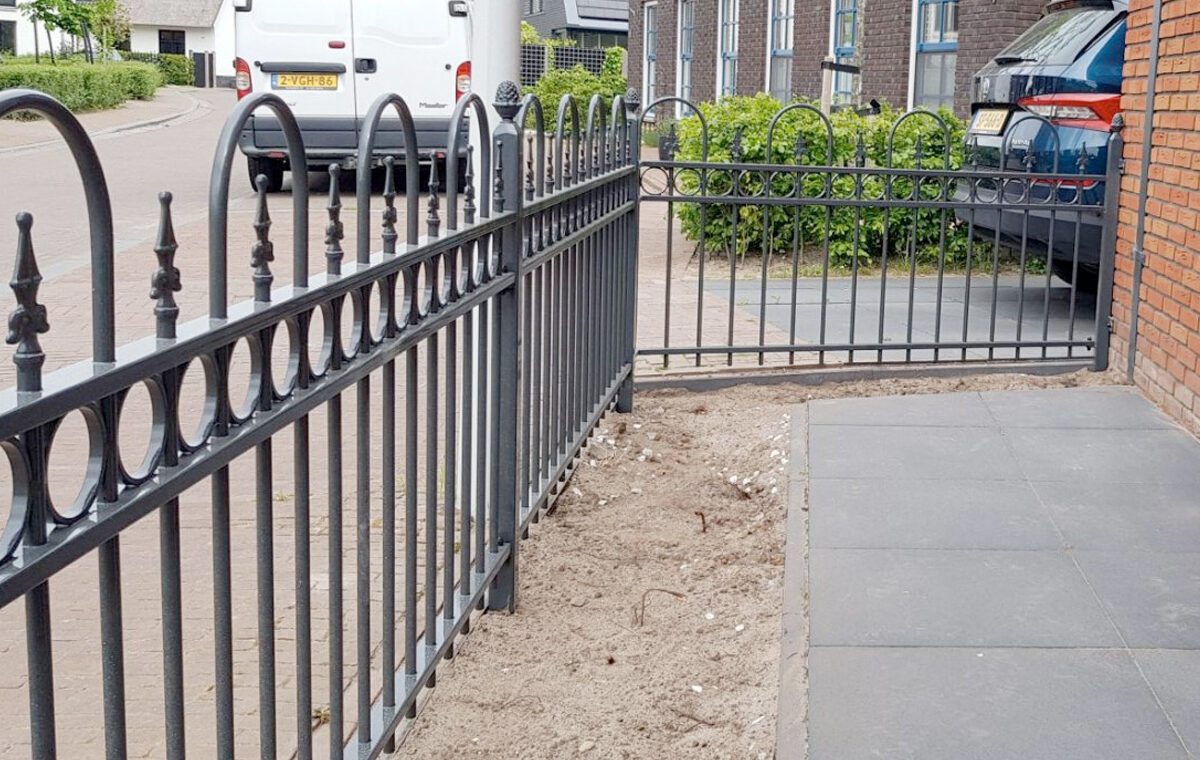 Voortuin hekwerk DIY