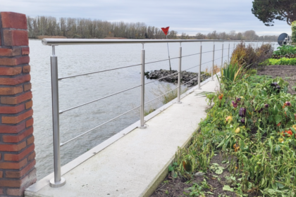 RVS balustrade zelf plaatsen
