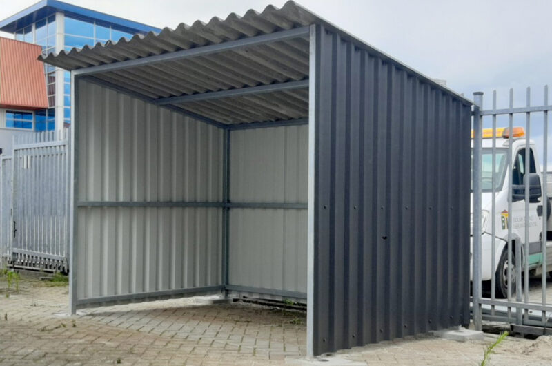Stalen fietsenhok op maat laten maken