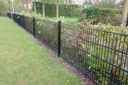 Tuin afrasteren met gaas hekwerk