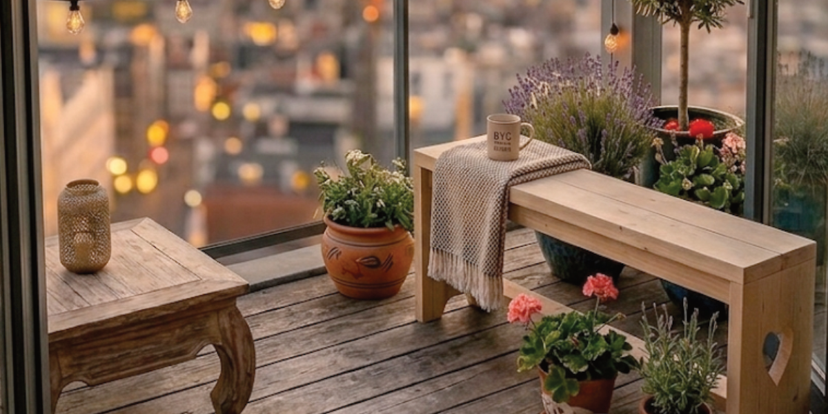 Balkon bankje laten maken