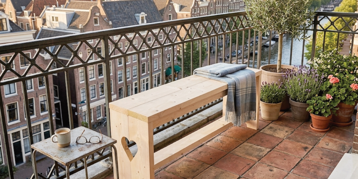 balkon bankje op maat