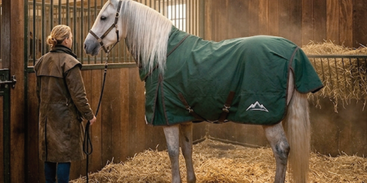 paardendeken wassen