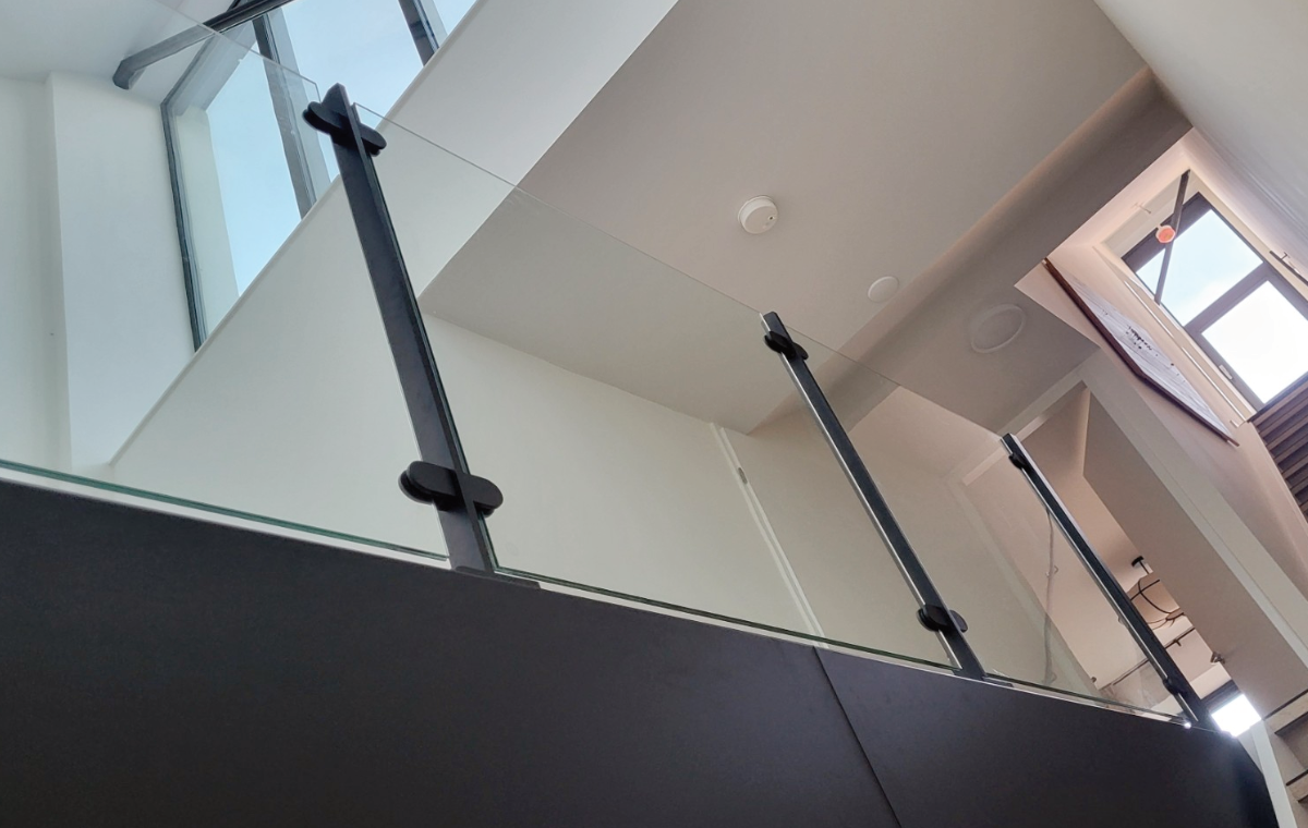 Glasbalustrade in Drenthe