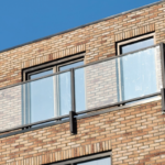 Glasbalustrade in Friesland