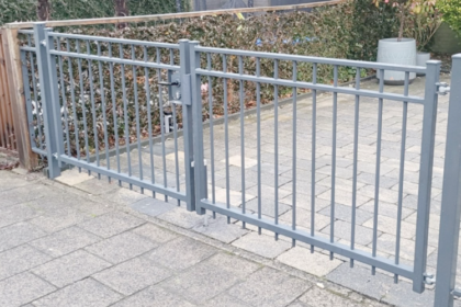 Tuinpoorten van staal