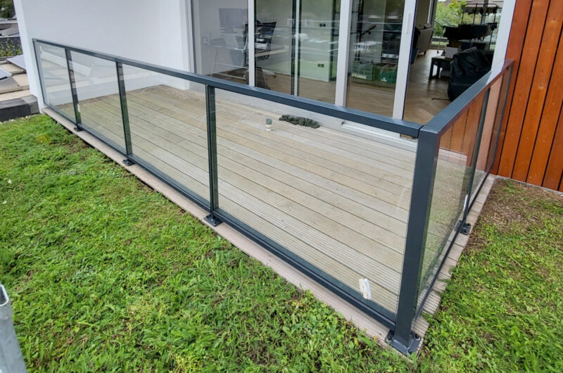 Webshop met glasbalustrades