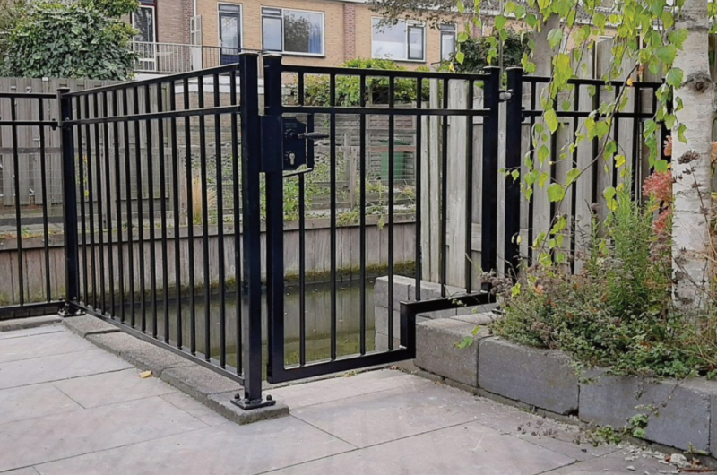 Stalen poort op maat