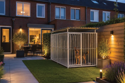 Maatwerk hondenkennel