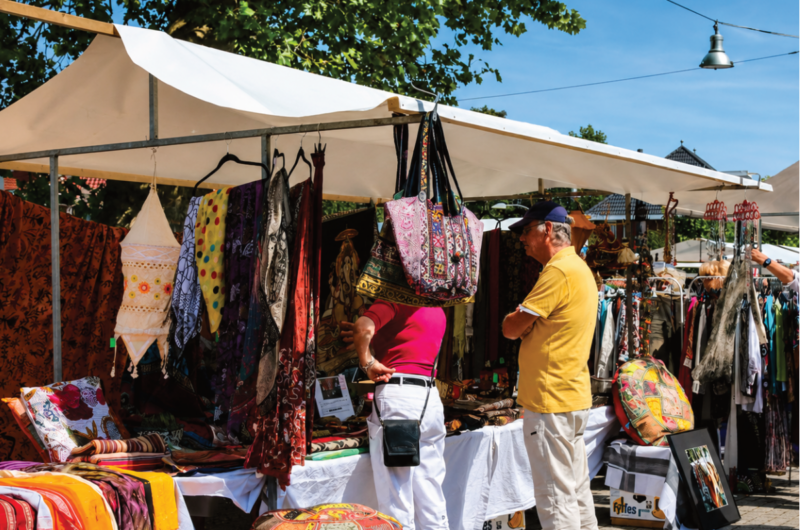 Marktzeil op maat