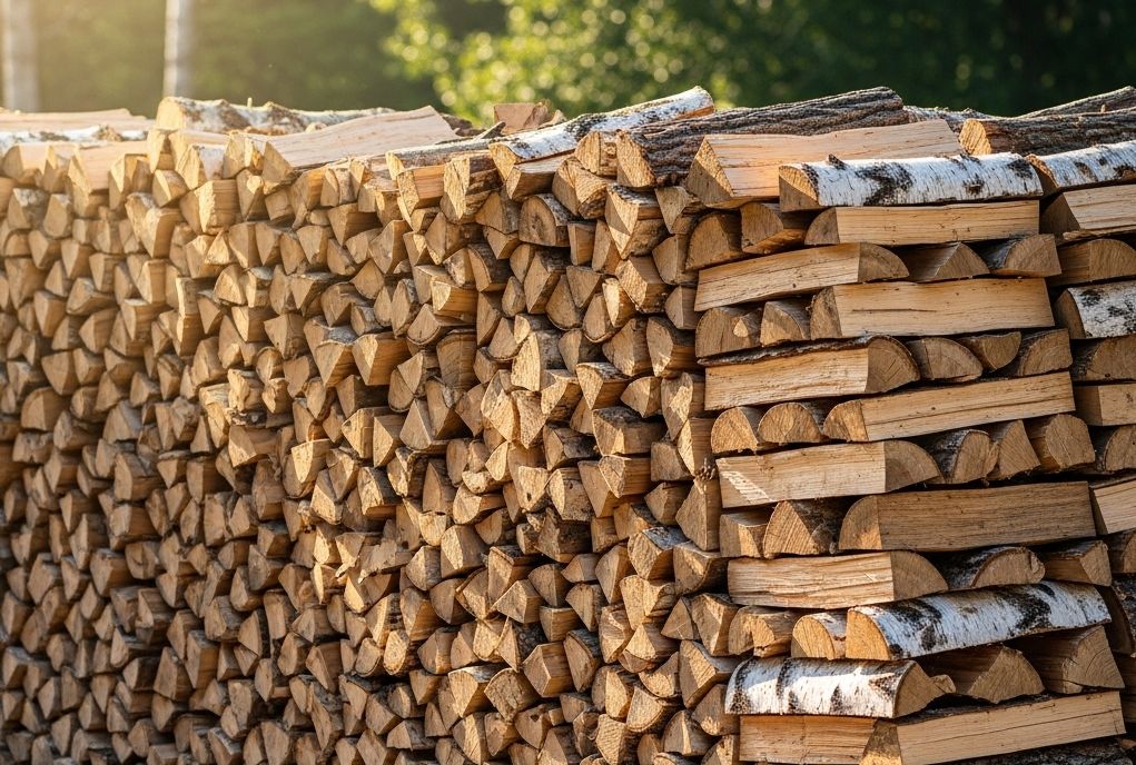 Ideale opslagplek voor haardhout