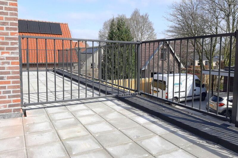 Balustrade langs een vide in een woning