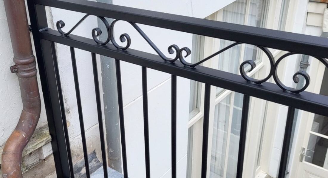 Balustrade rond een dakterras