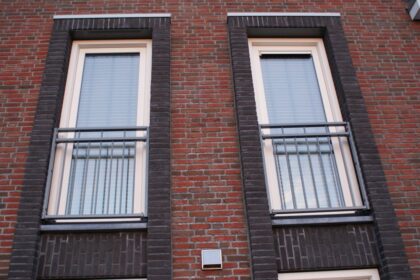 Frans balkonhek voor openslaande deuren